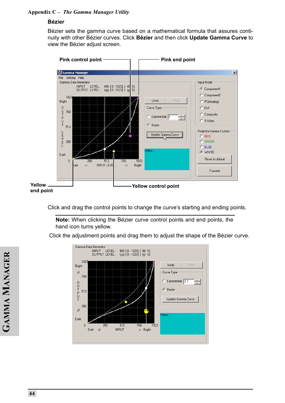 Amma, Anager | Silicon Optix 50HD User Manual | Page 53 / 68