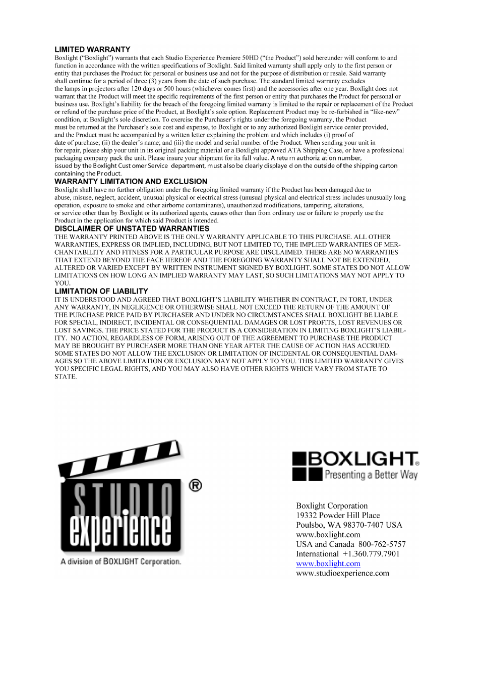 Silicon Optix 50HD User Manual | Page 68 / 68
