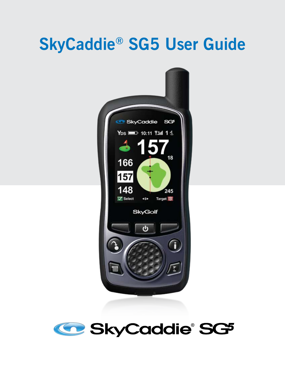 SkyGolf SkyCaddie SG5 User Manual | 22 pages