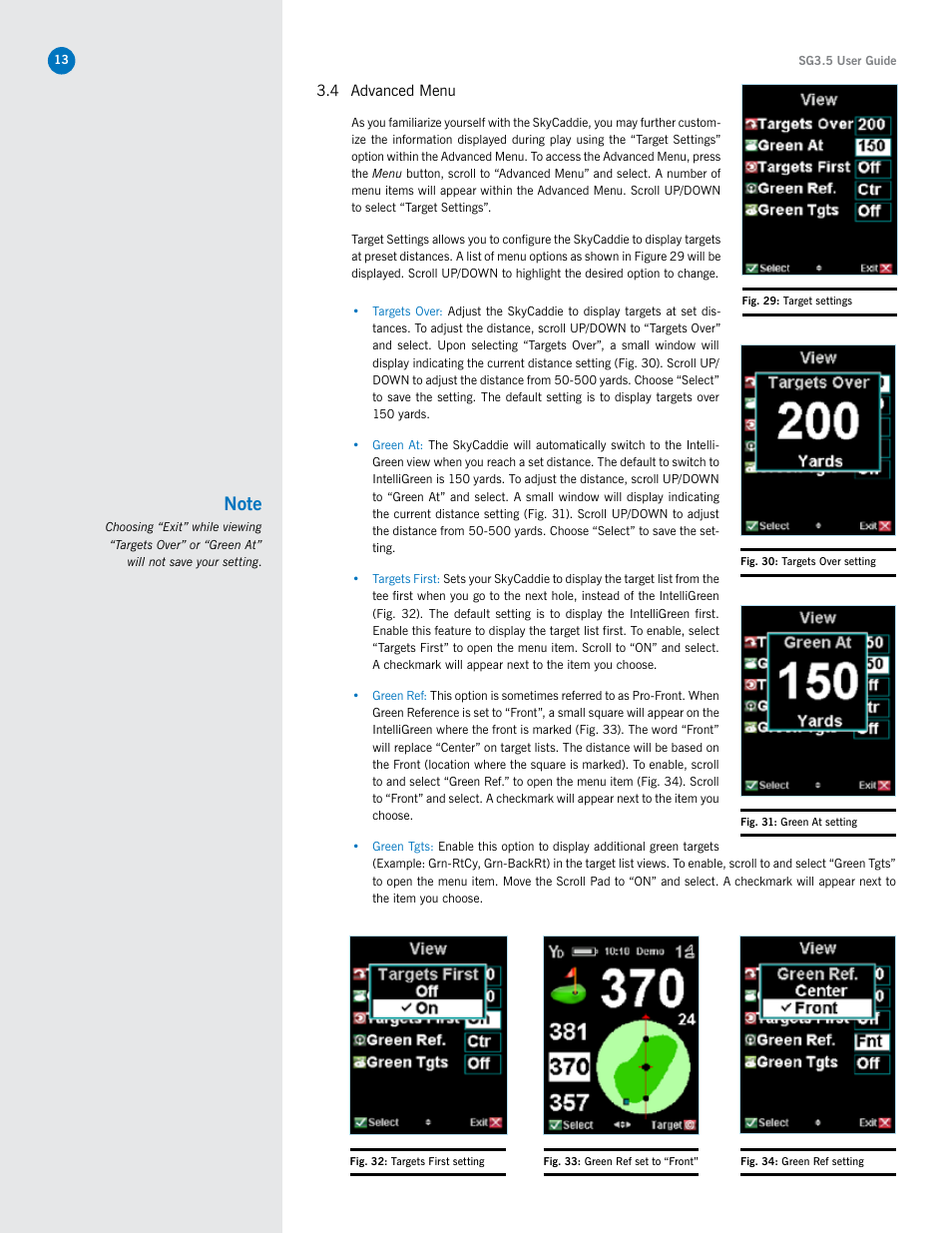 SkyGolf SkyCaddie SG3.5 User Manual | Page 13 / 22