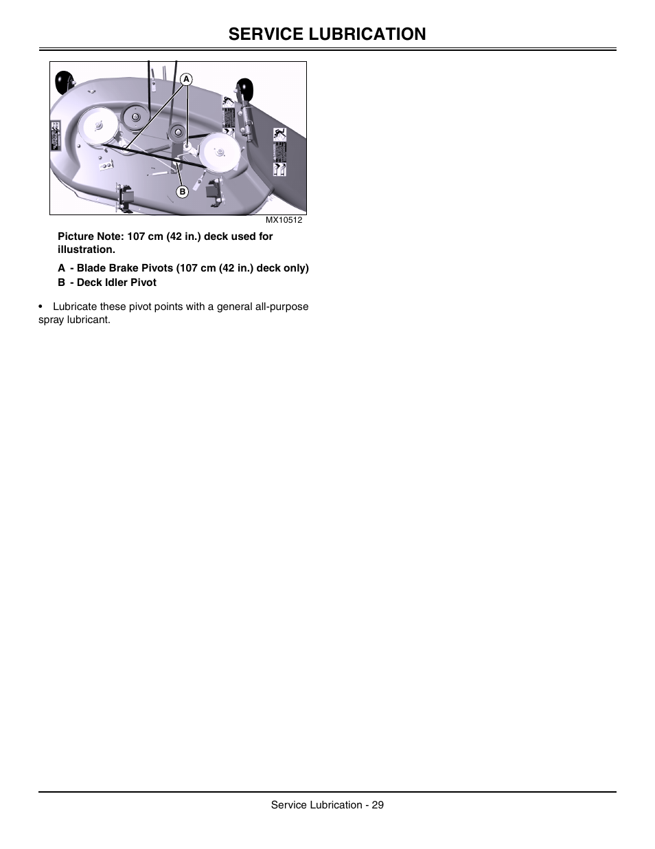 Service lubrication | Sabo 108-17 HS User Manual | Page 33 / 64