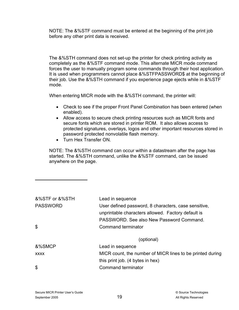 Source Technologies ST9530 User Manual | Page 23 / 70