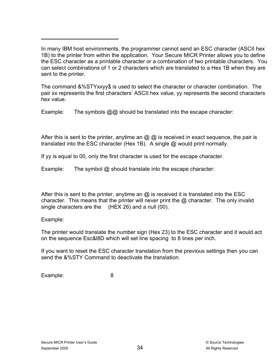 Source Technologies ST9530 User Manual | Page 38 / 70