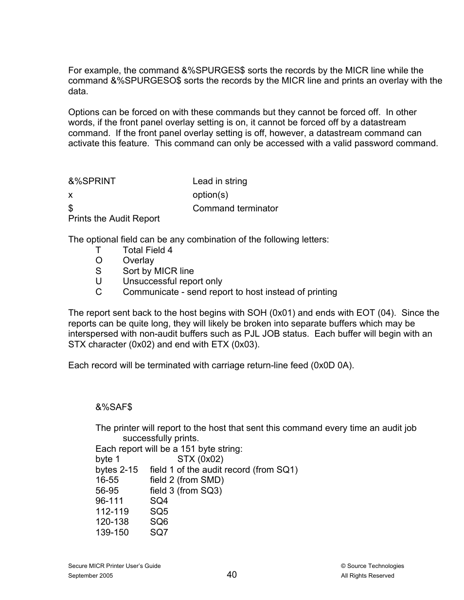 Source Technologies ST9530 User Manual | Page 44 / 70