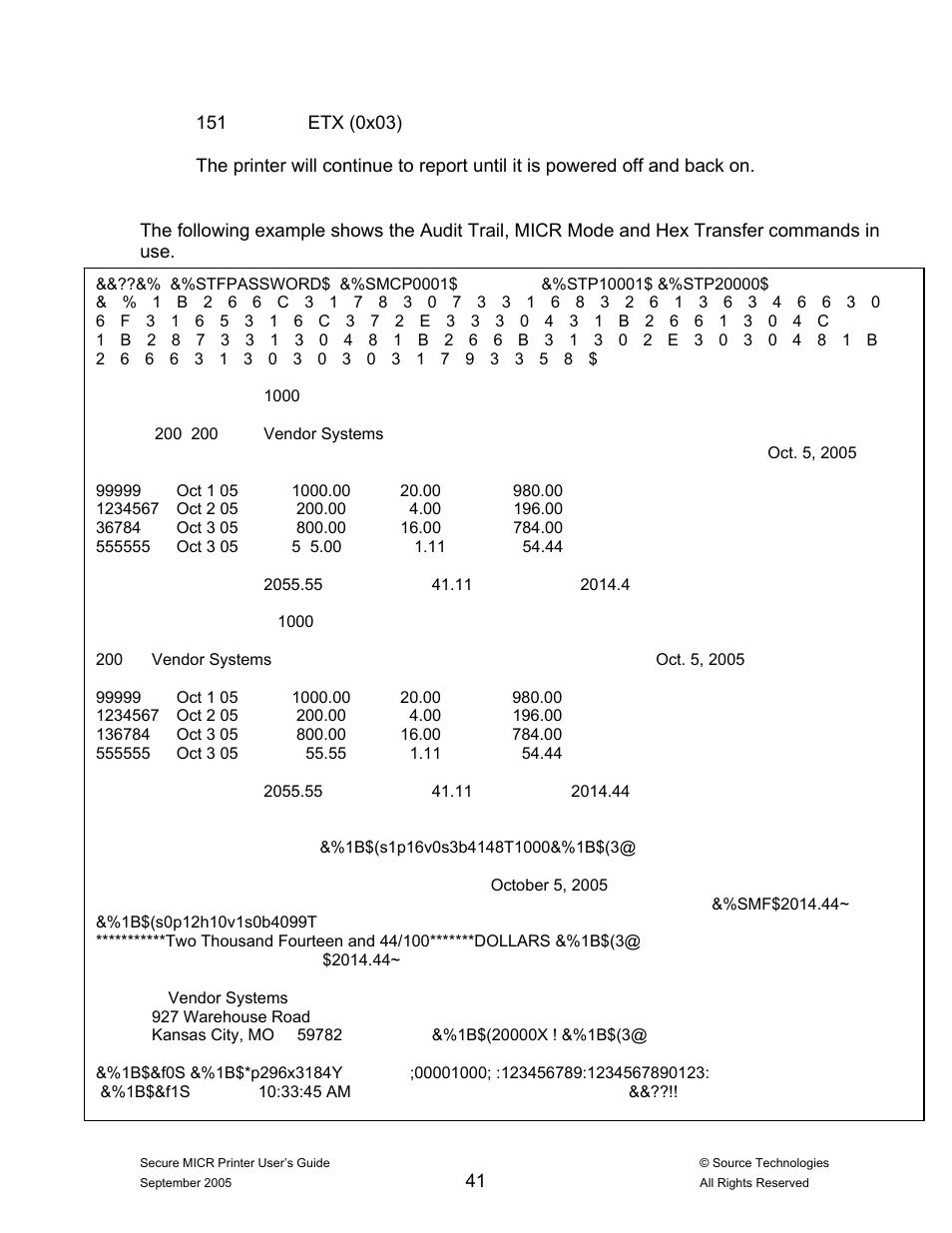 Source Technologies ST9530 User Manual | Page 45 / 70