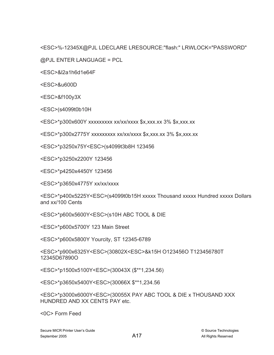 Source Technologies ST9530 User Manual | Page 69 / 70