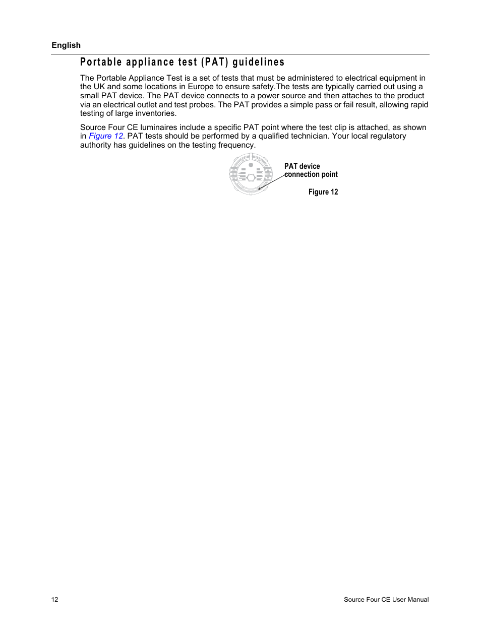 Portable appliance test (pat) guidelines | Source Technologies ETC 470 User Manual | Page 14 / 16
