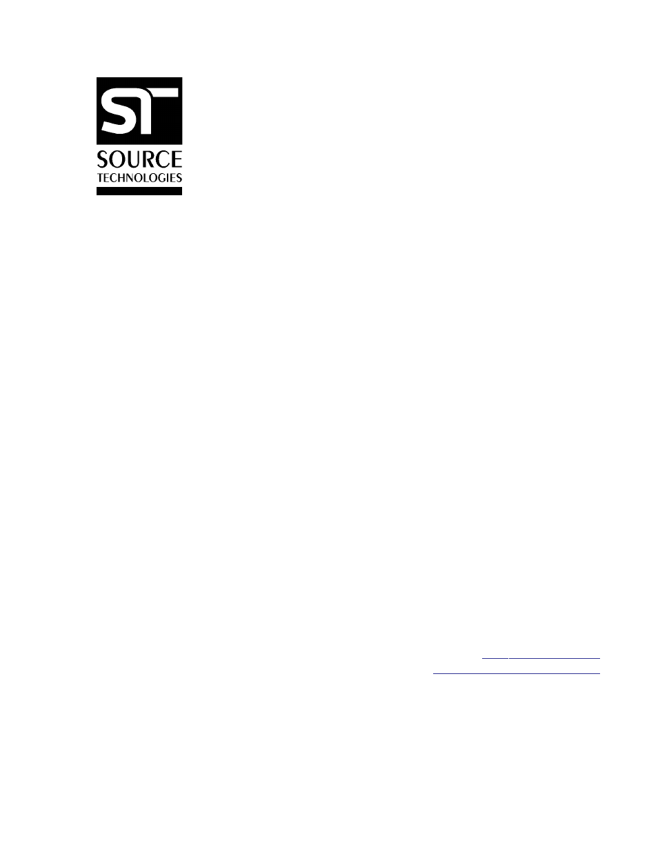Source Technologies 1352 MICR 40 User Manual | 65 pages