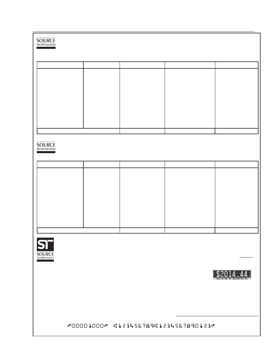 Void, Non-negotiable | Source Technologies 1352 MICR 40 User Manual | Page 35 / 65
