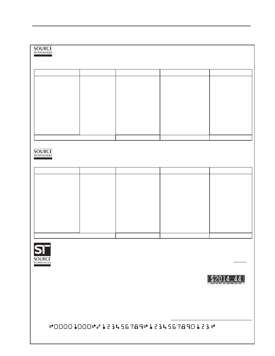 Void, Non-negotiable | Source Technologies 1352 MICR 40 User Manual | Page 45 / 65