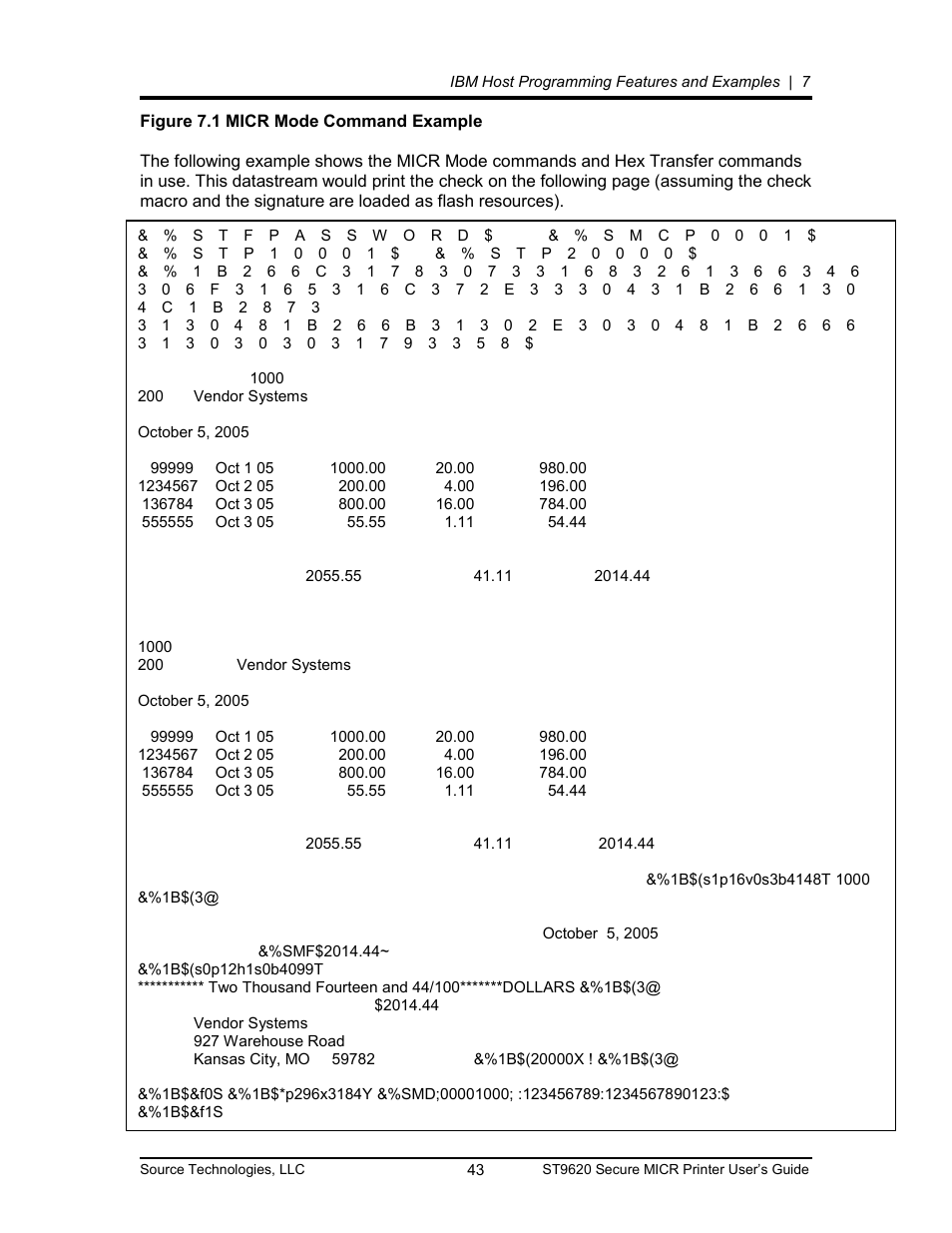 Source Technologies ST9620 User Manual | Page 46 / 82