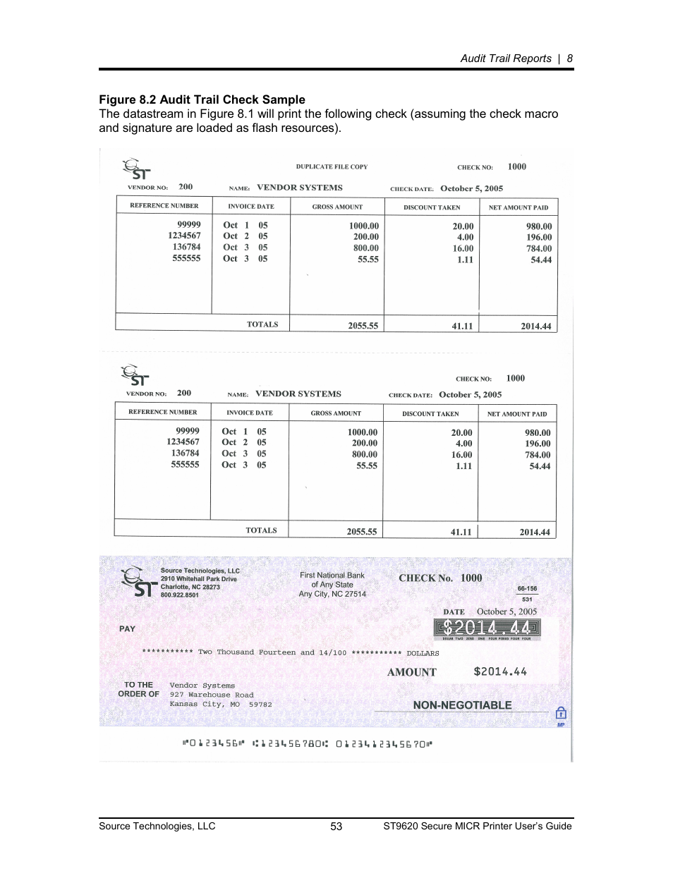 Source Technologies ST9620 User Manual | Page 56 / 82
