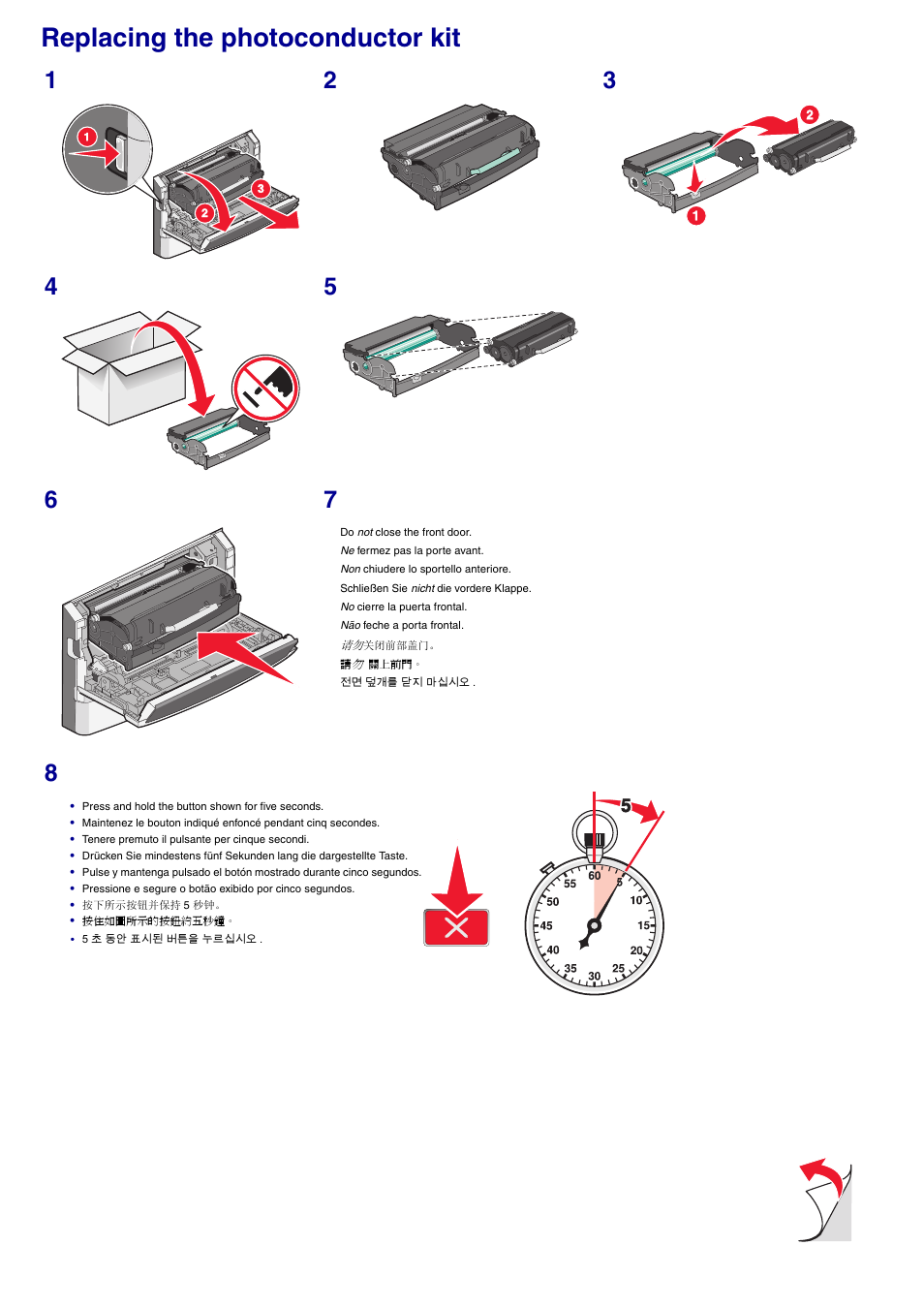 Replacing the photoconductor kit | Source Technologies ST9620 User Manual | Page 81 / 82