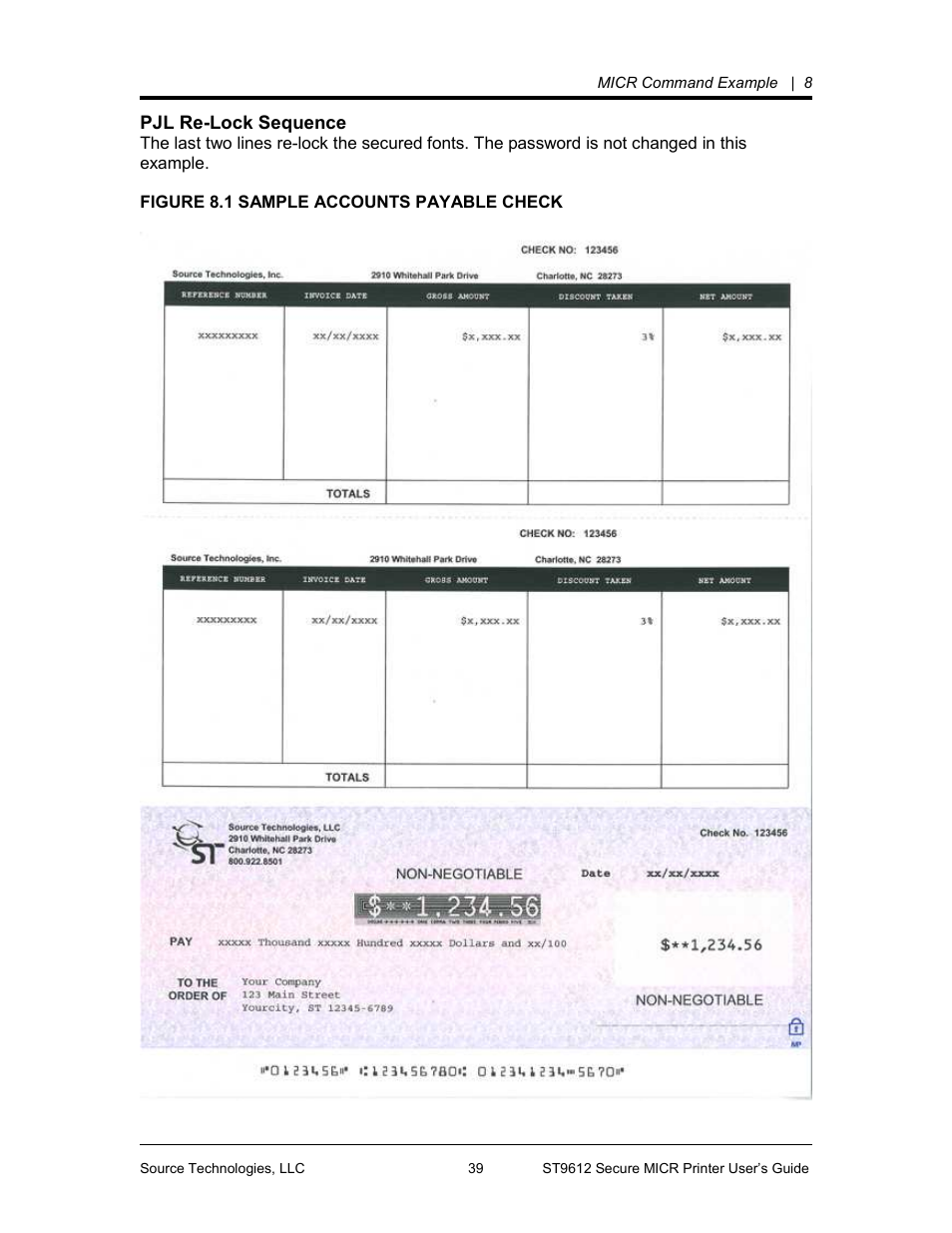 Toner cartridge and photoconductor units, Toner low | Source Technologies SECURE MICR PRINTER ST9612 User Manual | Page 40 / 47