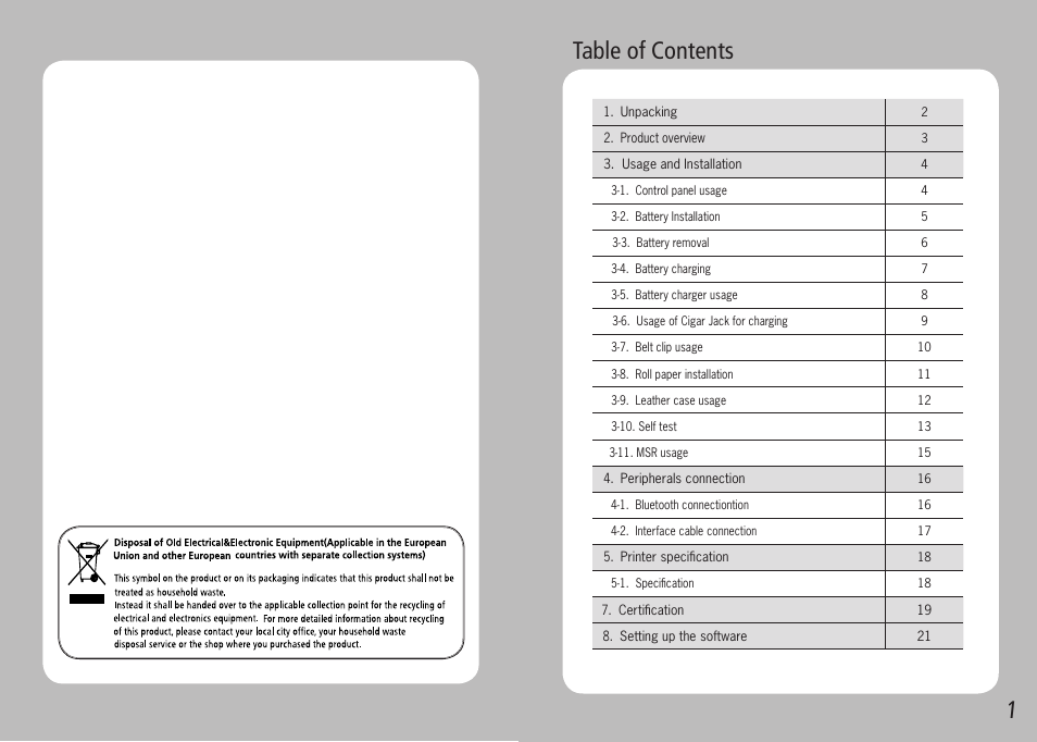 1table of contents | Source Technologies STM.58B User Manual | Page 2 / 12