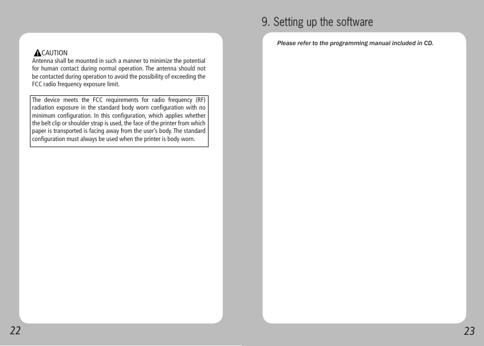 Setting up the software | Source Technologies STM.117W User Manual | Page 13 / 13