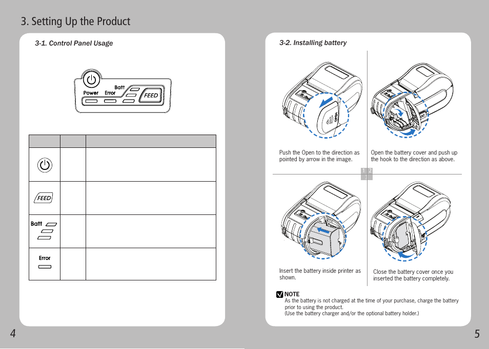 Setting up the product | Source Technologies STM.57W User Manual | Page 4 / 14