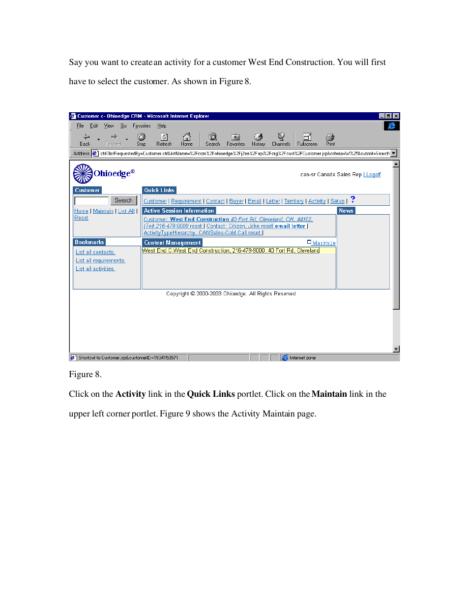 Source Technologies Ohioedge CRM+BPM User Manual | Page 11 / 36