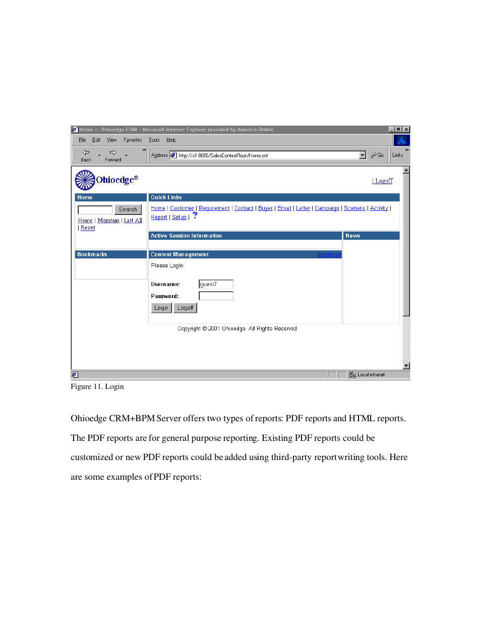 Source Technologies Ohioedge CRM+BPM User Manual | Page 14 / 36