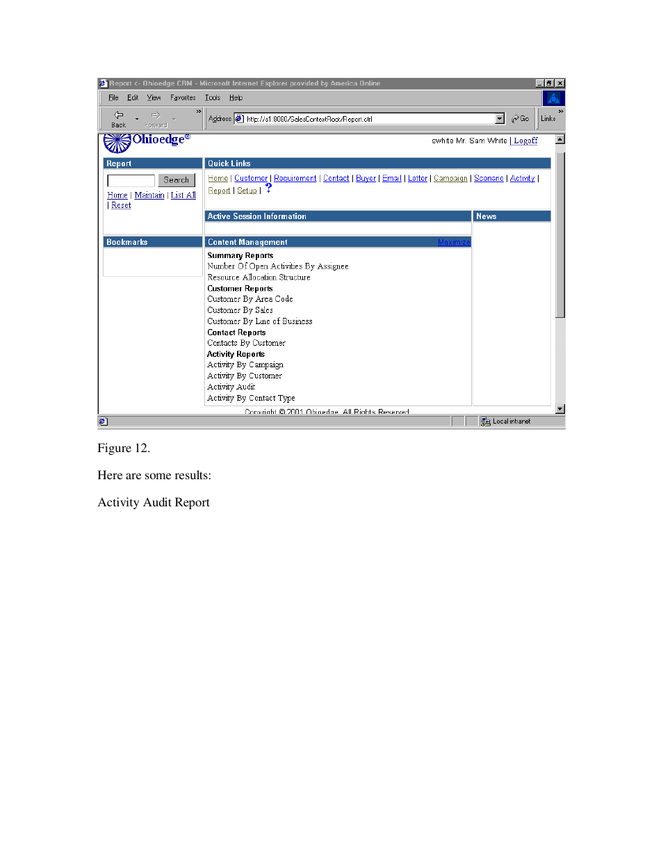 Source Technologies Ohioedge CRM+BPM User Manual | Page 15 / 36