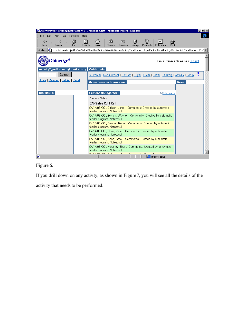 Source Technologies Ohioedge CRM+BPM User Manual | Page 9 / 36