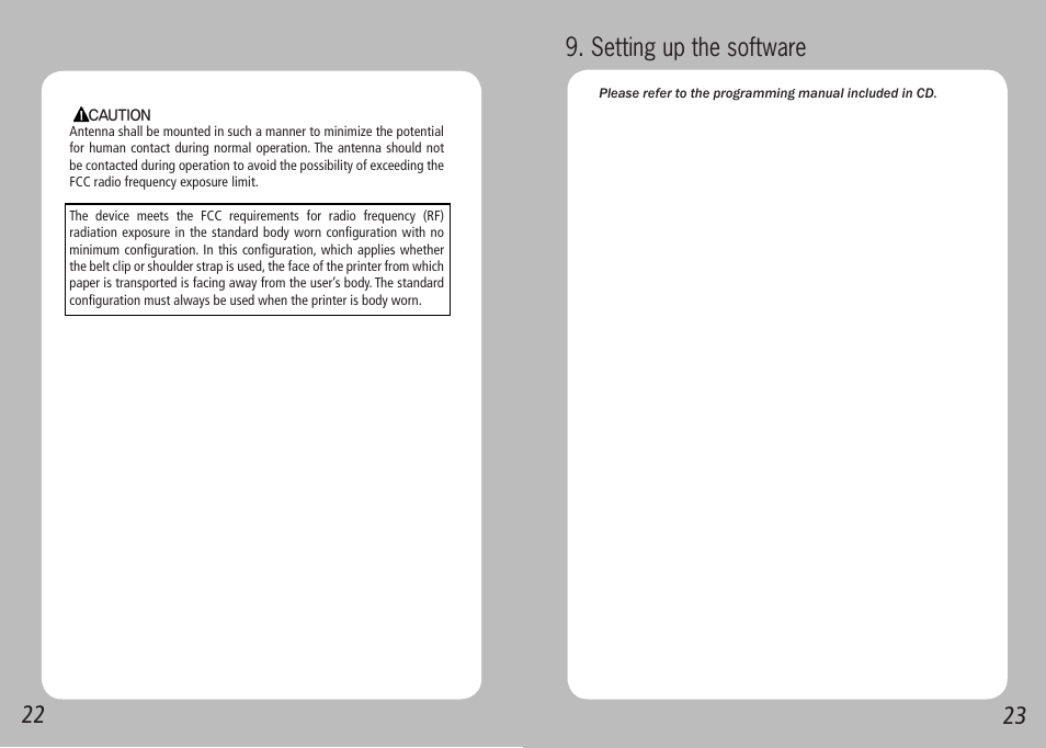 Setting up the software | Source Technologies STM.117B User Manual | Page 13 / 13