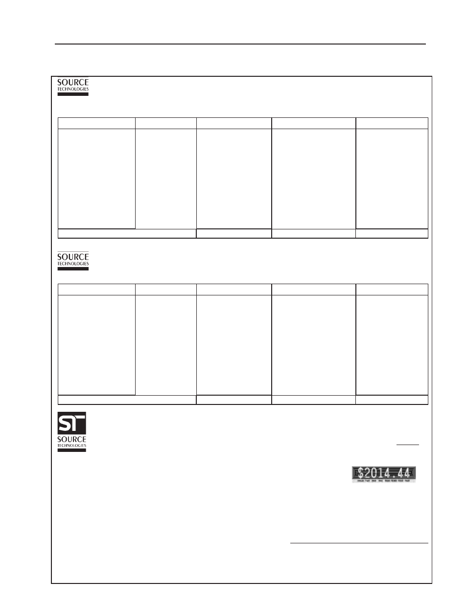Void | Source Technologies STI MICR ST9335 User Manual | Page 45 / 65