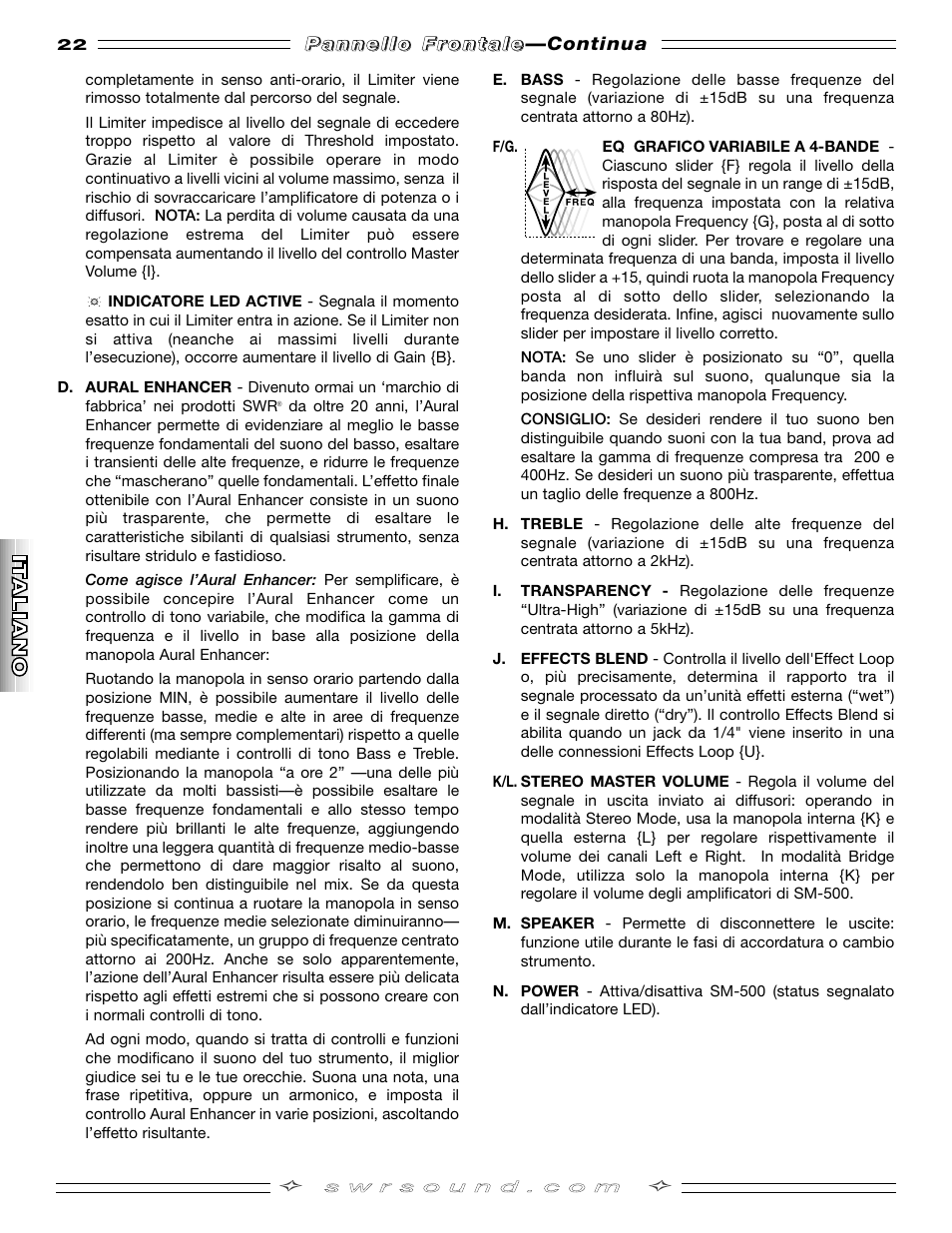 SMc Audio SM-500SM-500 User Manual | Page 22 / 44