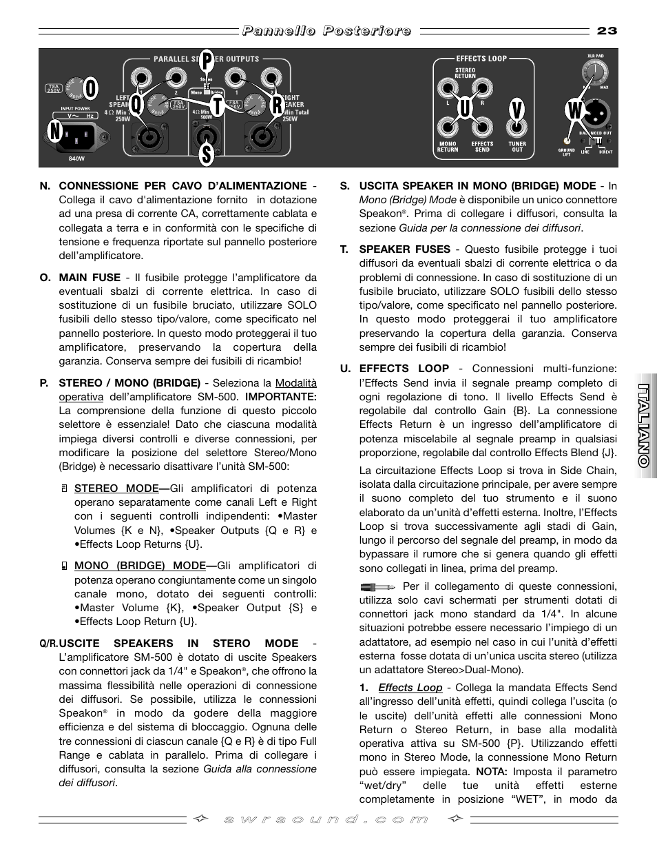 SMc Audio SM-500SM-500 User Manual | Page 23 / 44