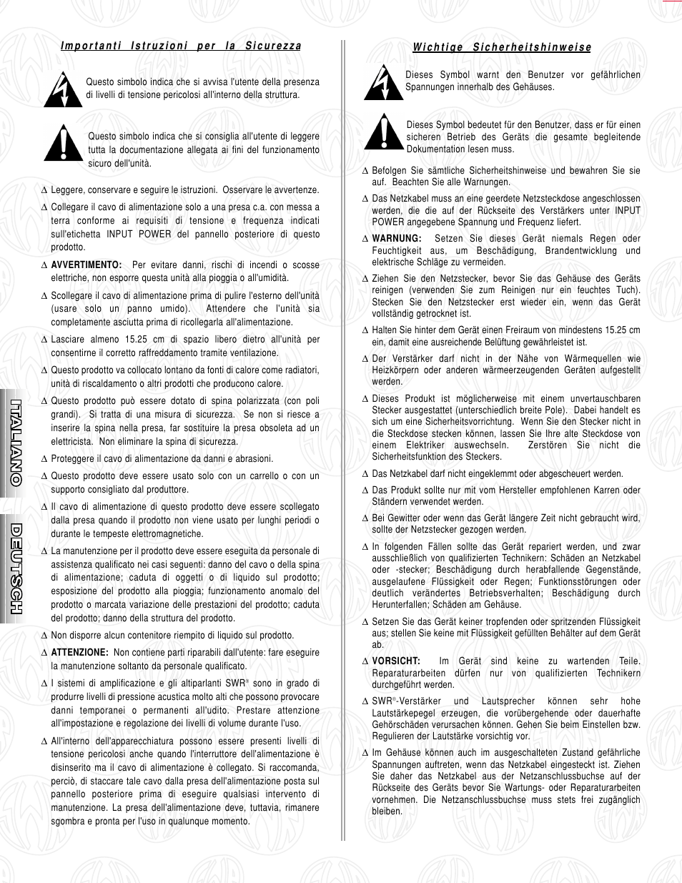 SMc Audio SM-500SM-500 User Manual | Page 4 / 44