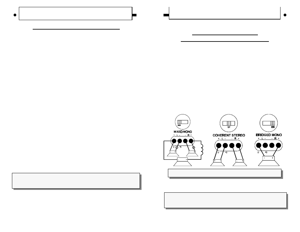 Installation step 3, Installation step 1, Installation and mounting | Coherent stereo™ / mixed-mono / bridged mono | Soundstream Technologies 404s User Manual | Page 9 / 10