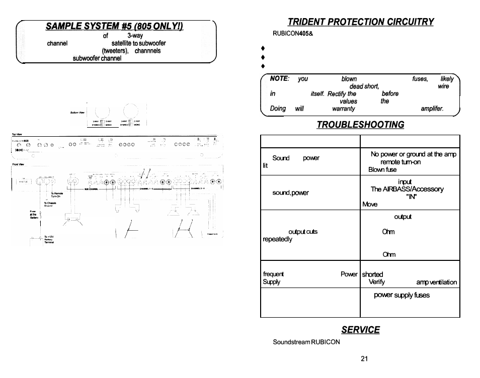 Soundstream Technologies 405 User Manual | Page 11 / 12