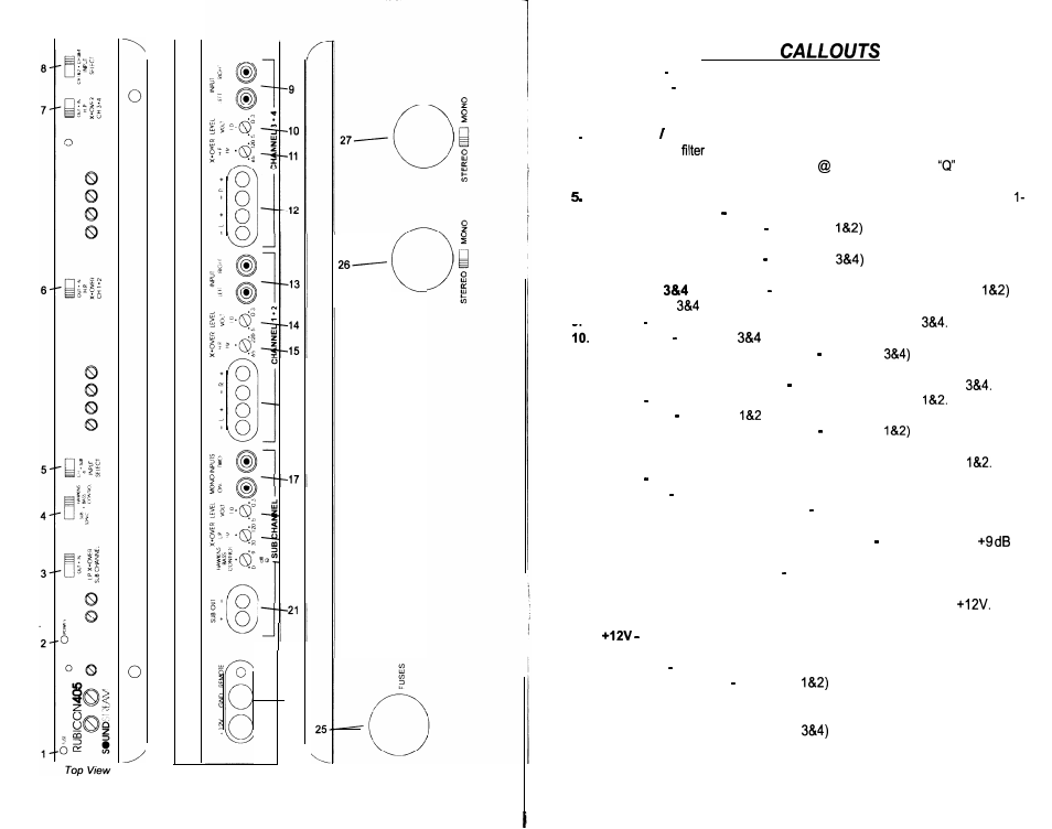 Key to | Soundstream Technologies 405 User Manual | Page 4 / 12