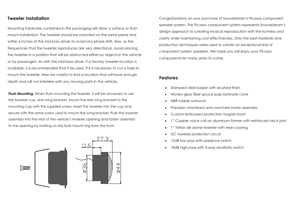 说明书2 | Soundstream Technologies G7170 User Manual | Page 2 / 4