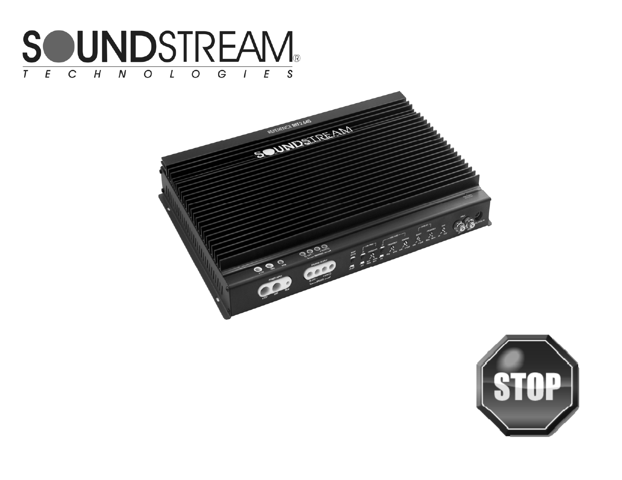 Soundstream Technologies REF2.370 User Manual | 20 pages