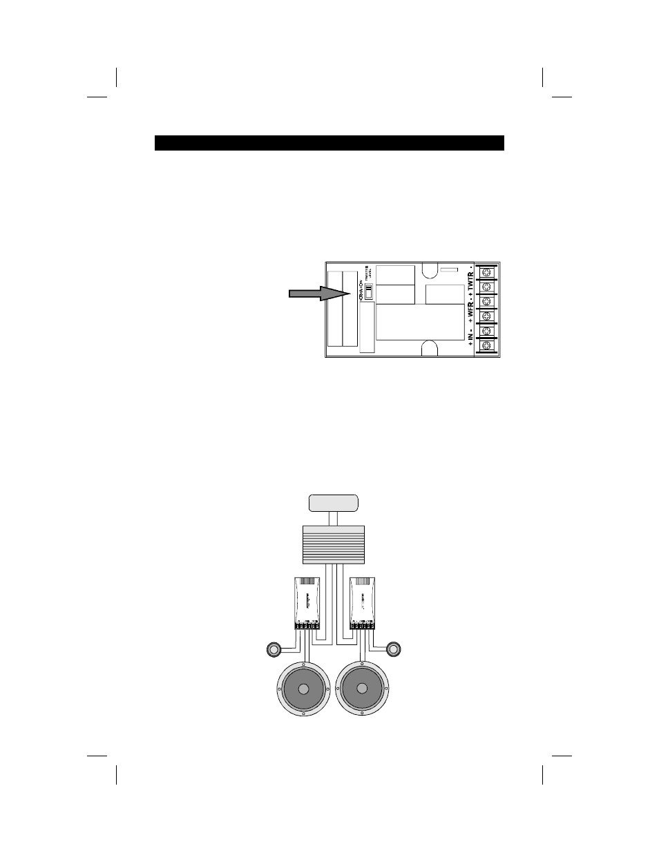 Tweeter level control, Wiring | Soundstream Technologies SPL40 User Manual | Page 7 / 8