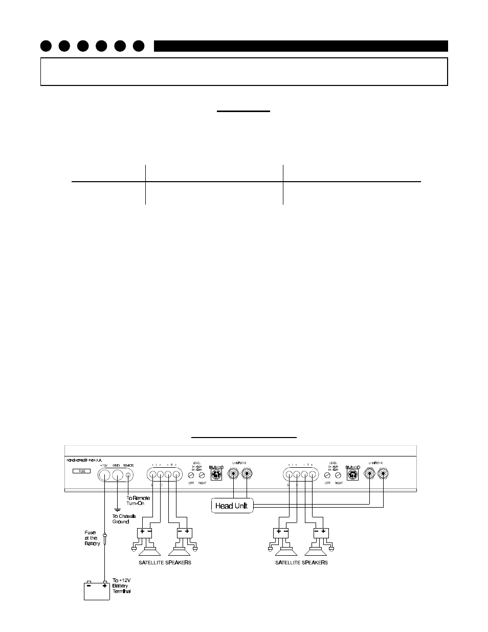 Installation step 3, Wiring, Wiring diagram | Soundstream Technologies PICASSO Stereo Amplifier User Manual | Page 10 / 20