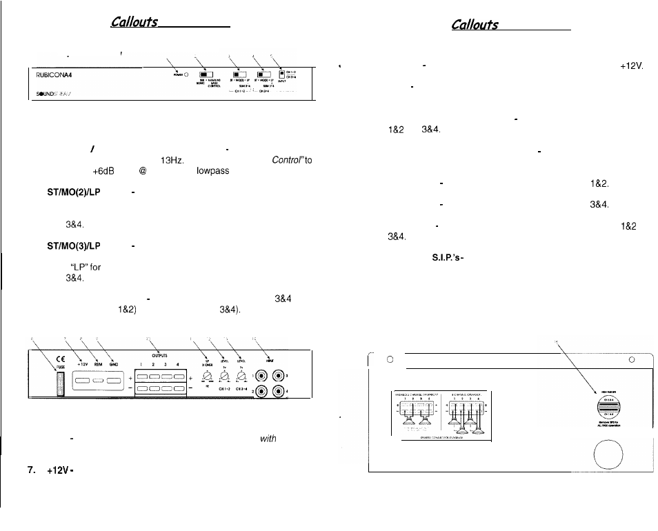 For the a4 | Soundstream Technologies Angina A4 User Manual | Page 6 / 12