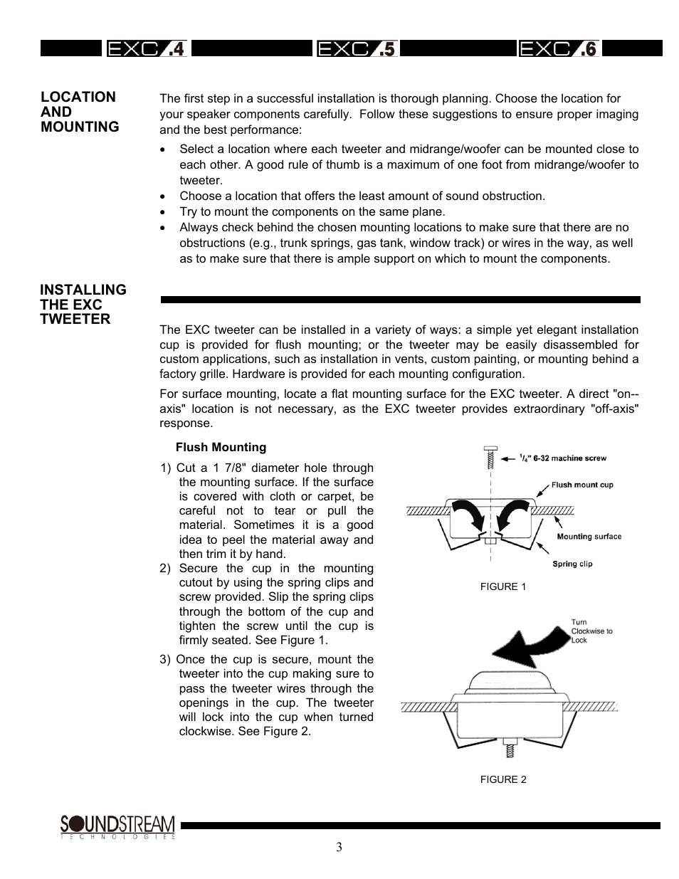 Soundstream Technologies EXC.4 User Manual | Page 4 / 12