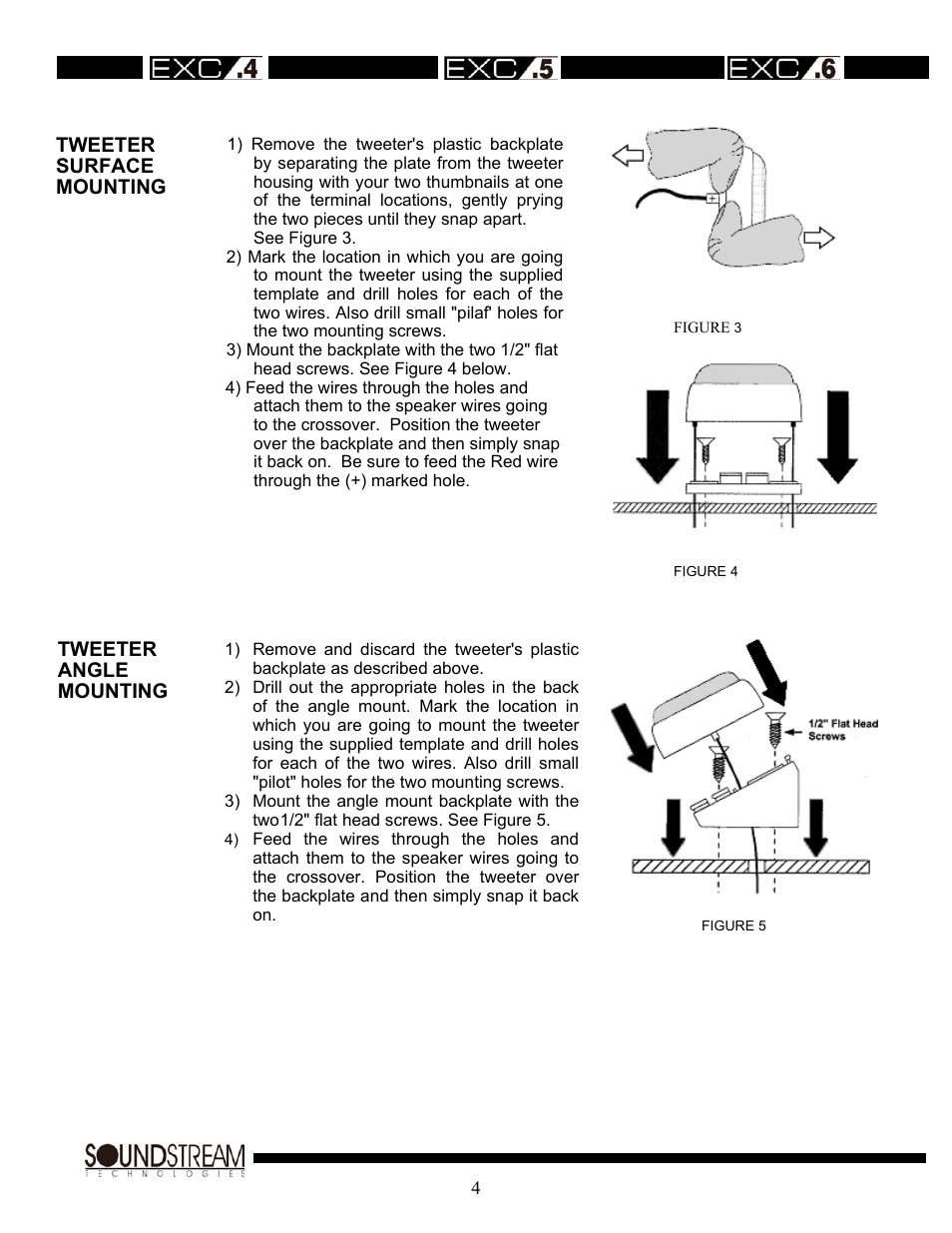 Soundstream Technologies EXC.4 User Manual | Page 5 / 12