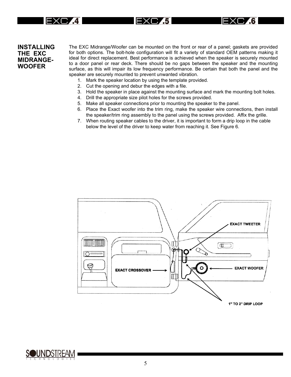 Soundstream Technologies EXC.4 User Manual | Page 6 / 12