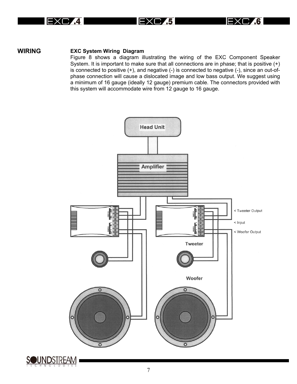 Soundstream Technologies EXC.4 User Manual | Page 8 / 12