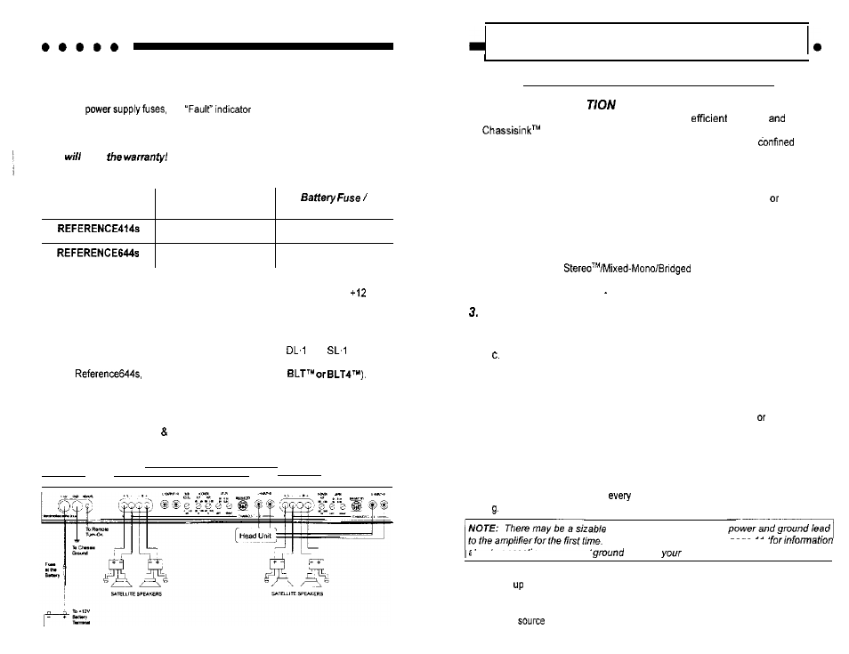 Installation step 4, Wiring diagram, Installation and mounting | Soundstream Technologies 414s User Manual | Page 8 / 15