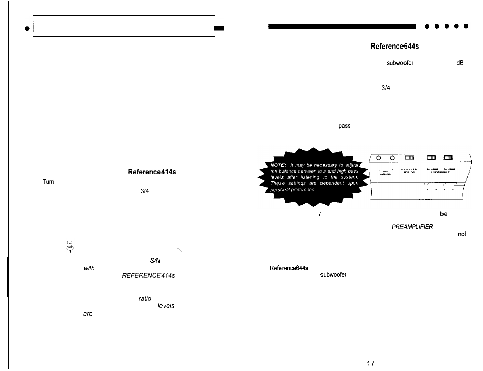 Installation step 5, Level setting | Soundstream Technologies 414s User Manual | Page 9 / 15