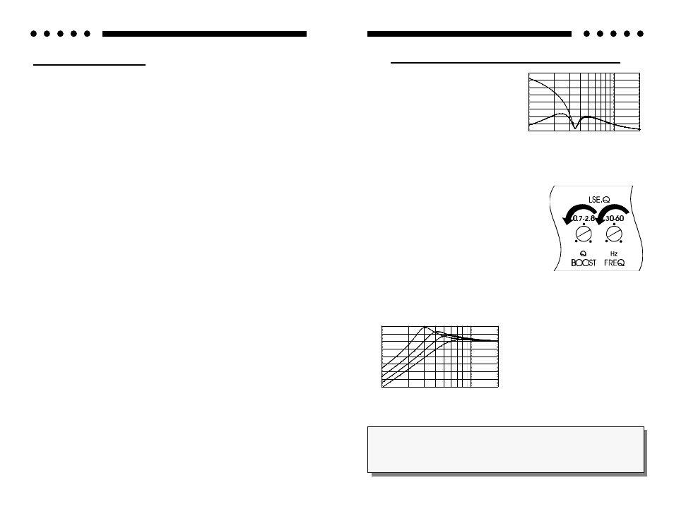 Lse.q theory and use (continued), Design features | Soundstream Technologies Class A 5.0 User Manual | Page 4 / 10
