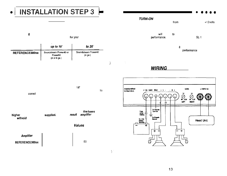 Wiring, Diagram | Soundstream Technologies 300SX User Manual | Page 7 / 10