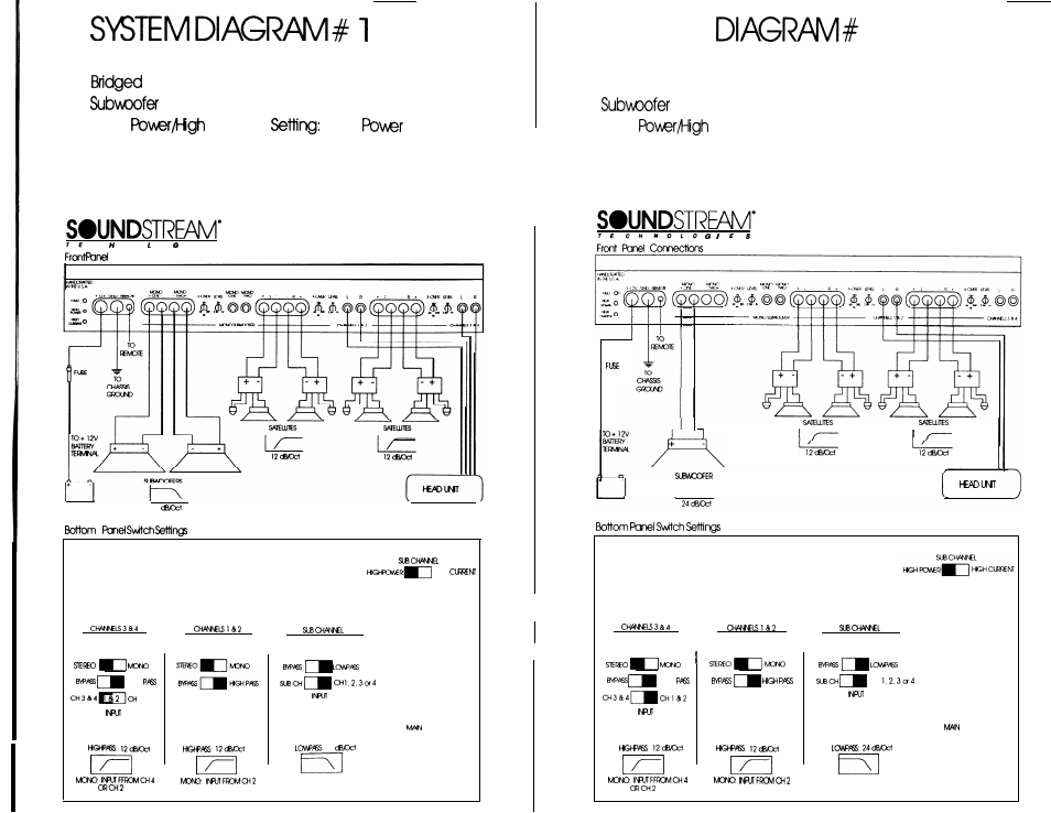 System 2, Reference 405 | Soundstream Technologies REFERENCE 405 User Manual | Page 3 / 8