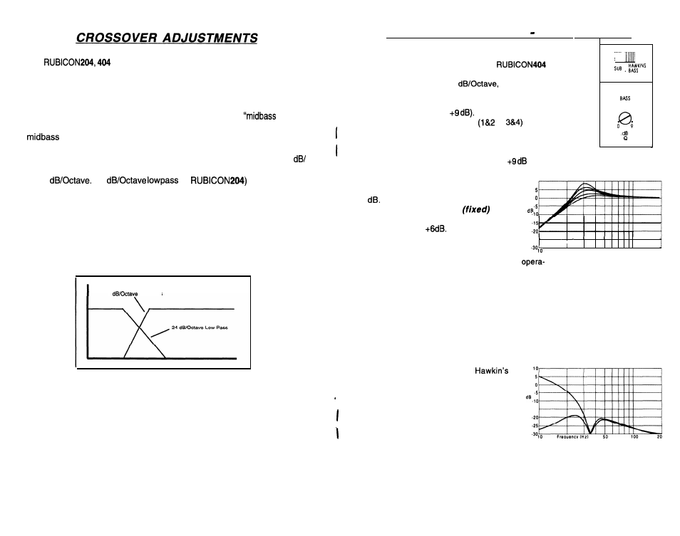 Hawkins bass control, Theory and | Soundstream Technologies 604 User Manual | Page 7 / 12