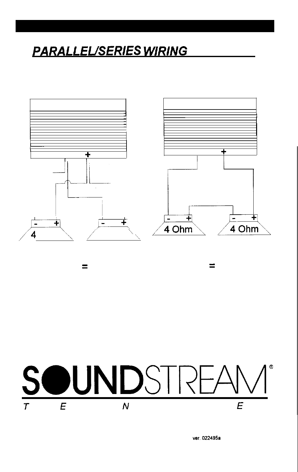 Soundstream Technologies SA.244 User Manual | Page 13 / 13