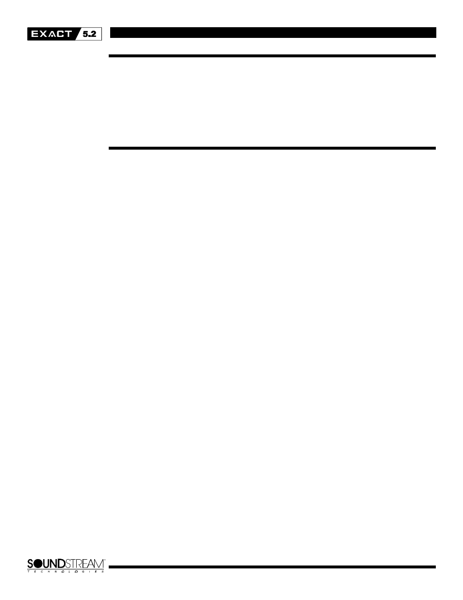 Location and mounting | Soundstream Technologies 5.2 User Manual | Page 4 / 13